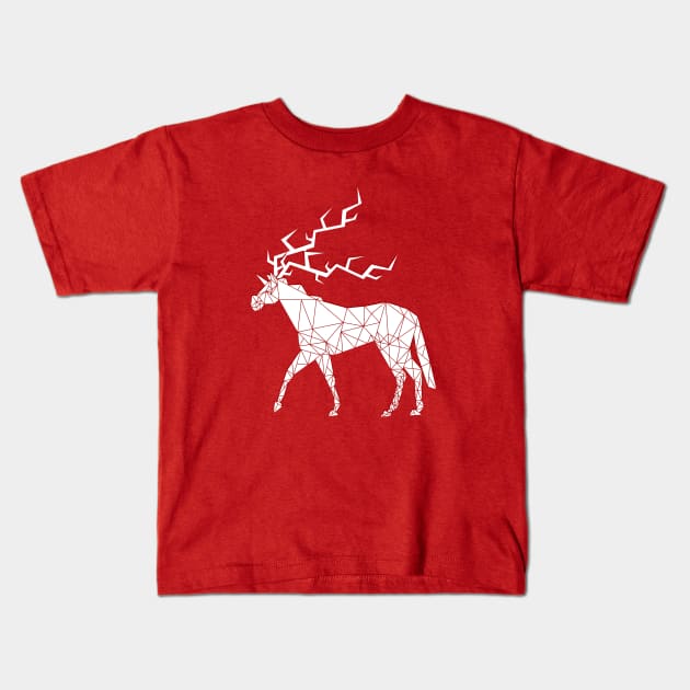 Reindeer Unicorn Kids T-Shirt by Thatssounicorny